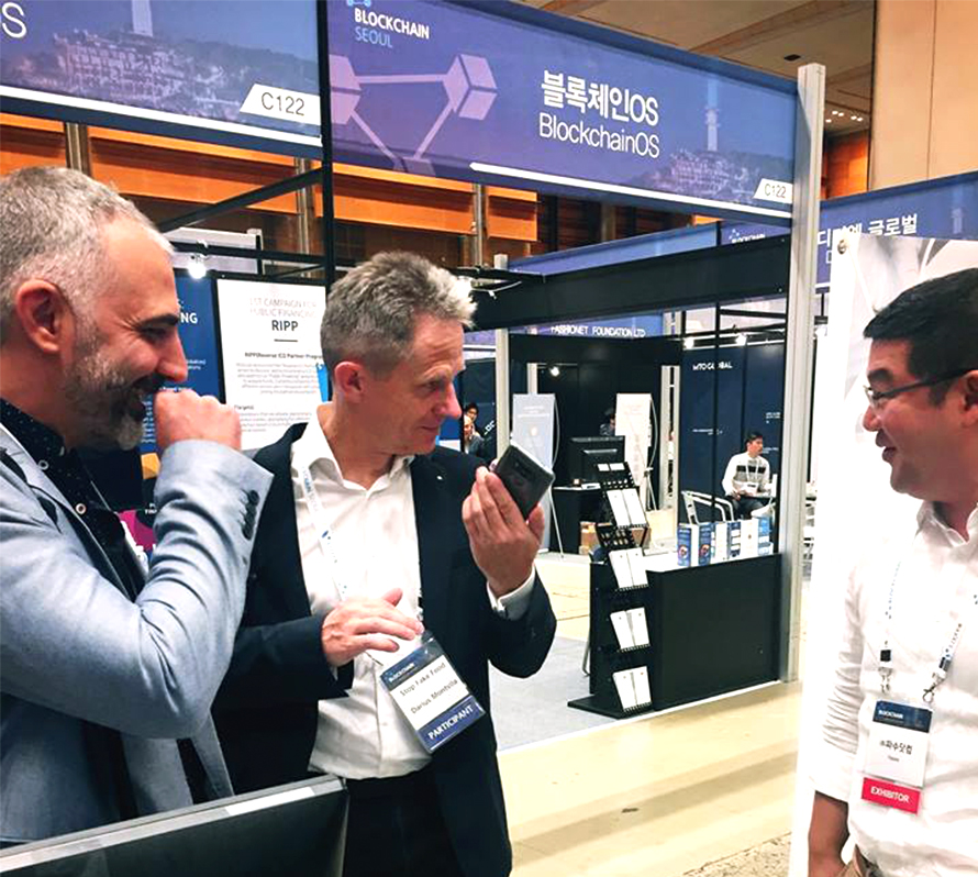 파수닷컴, 블록체인 서울 2018  참가